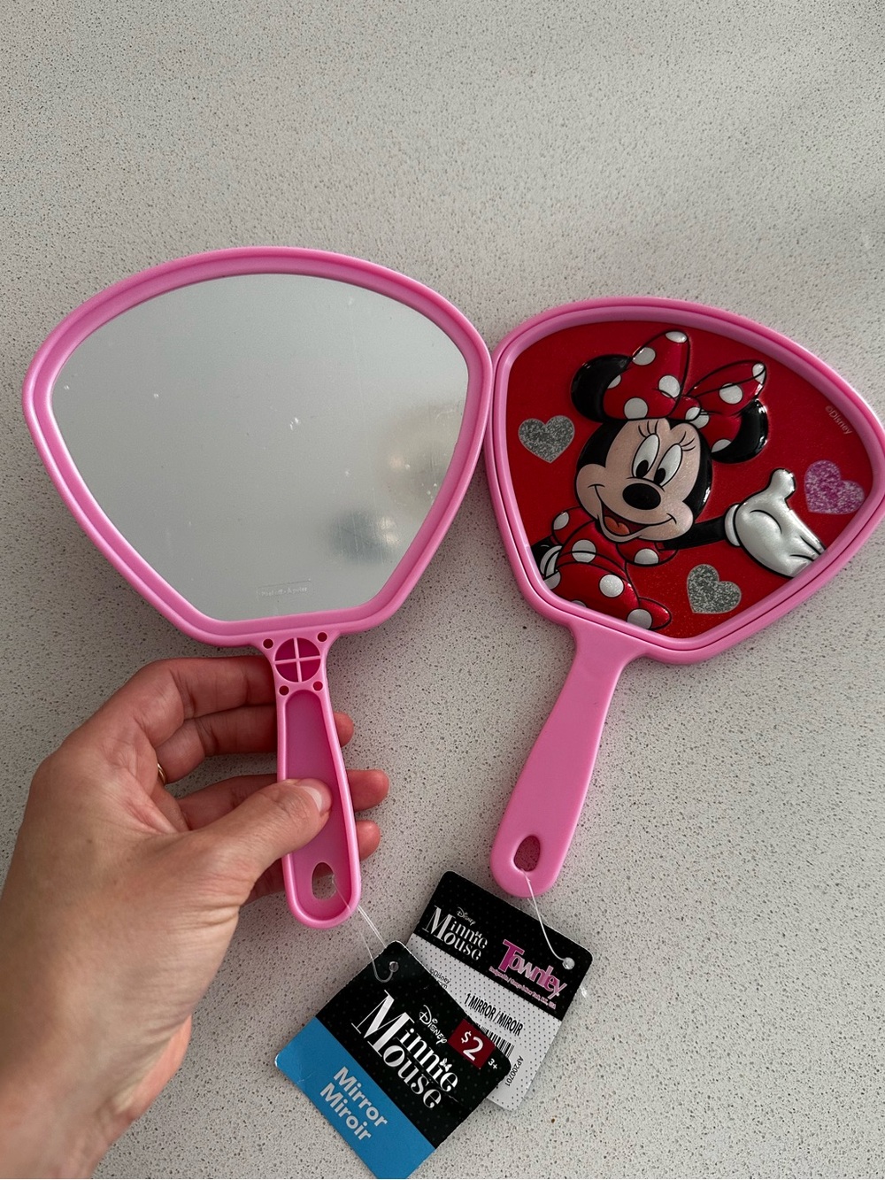 FREE 2x Minnie Mouse mirrors
